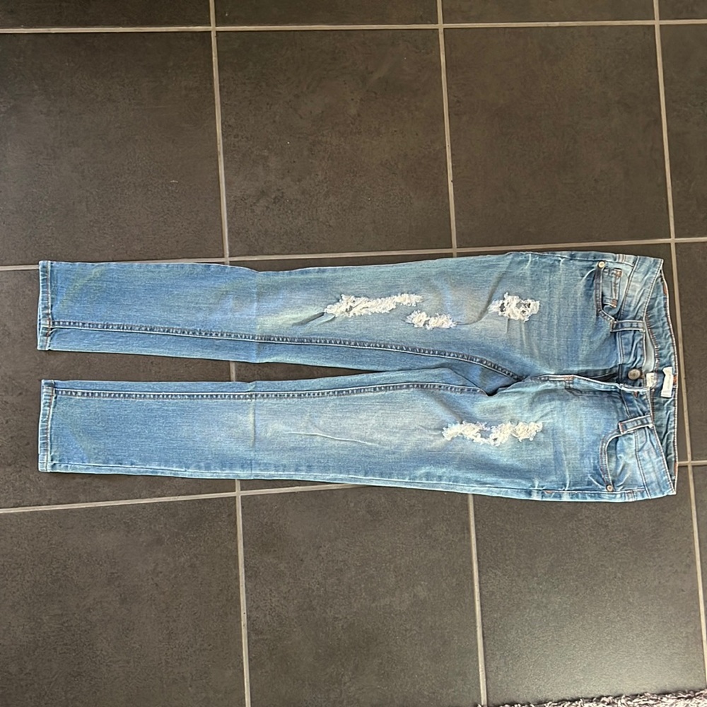 Blue asphalt jeans
